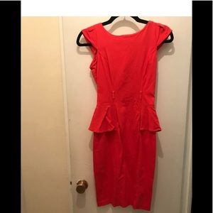 Xoxo sz 0 (fit like 2) cap sleeve sheath